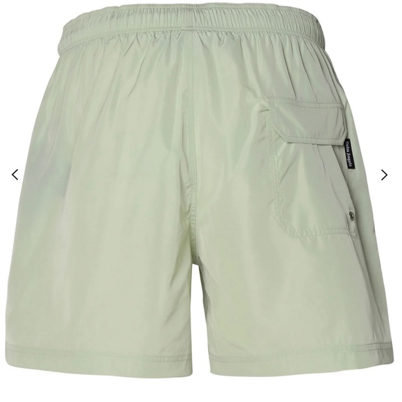 Palm Angels Logo Embroidered Drawstring Swim Shorts size LARGE - Picture 2 of 3